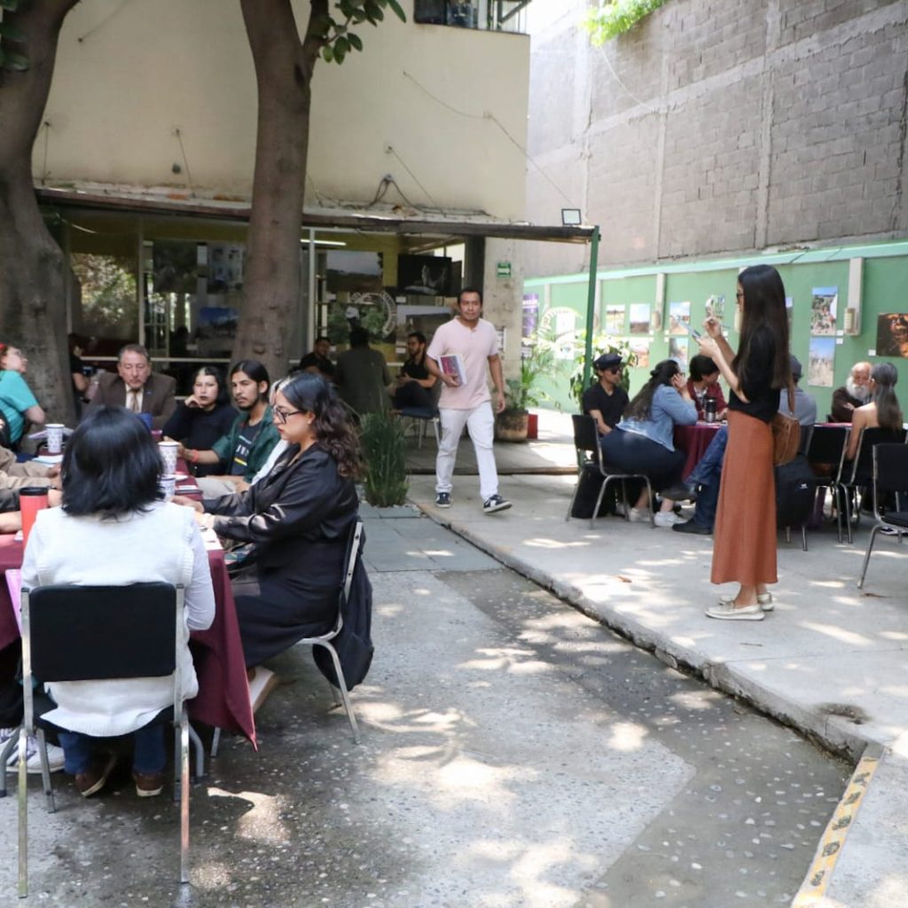 Imagen del Histórico Foro sobre el trabajo digno cultural en la Casa Refugio de la Memoria CDMX.