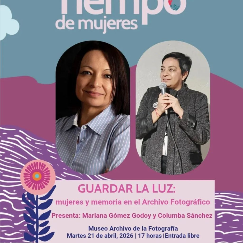 Fotografía histórica del archivo del MAF para la charla Mujeres y Memoria: Guardar la Luz en el festival Tiempo de Mujeres 2026.