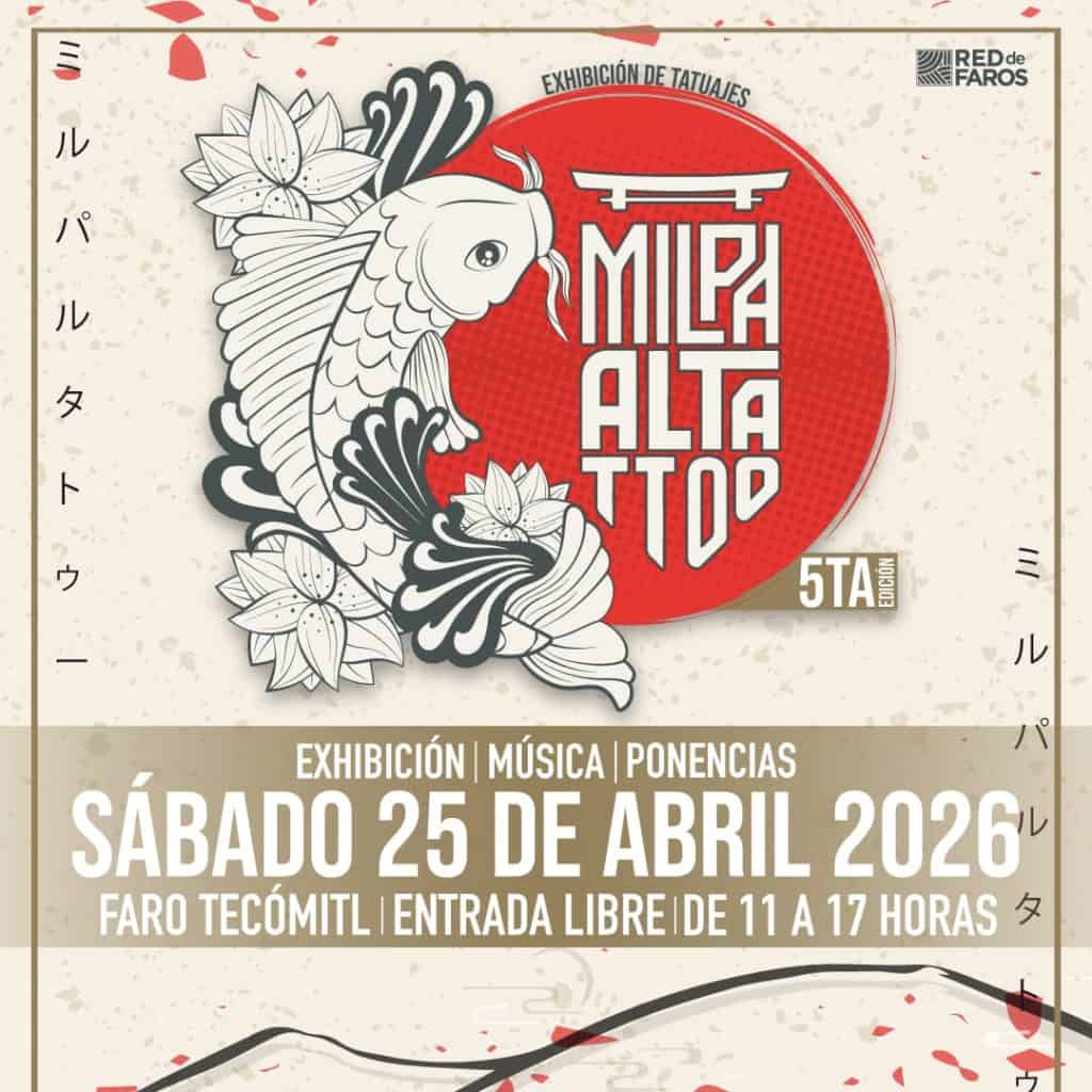 Quinta edición de Milpa Altattoo 2026 una exhibición imperdible de arte corporal.