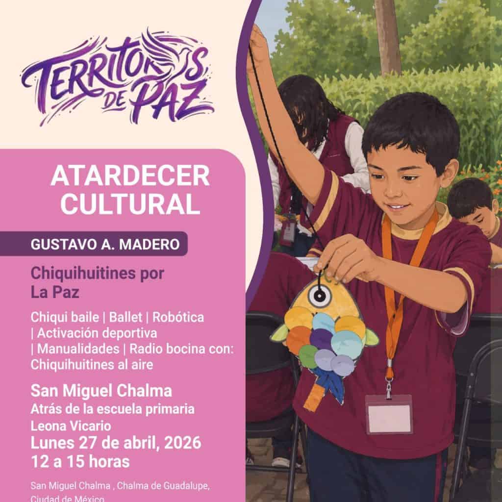 Atardecer Cultural Chalma de Guadalupe festival impactante con robótica y música.