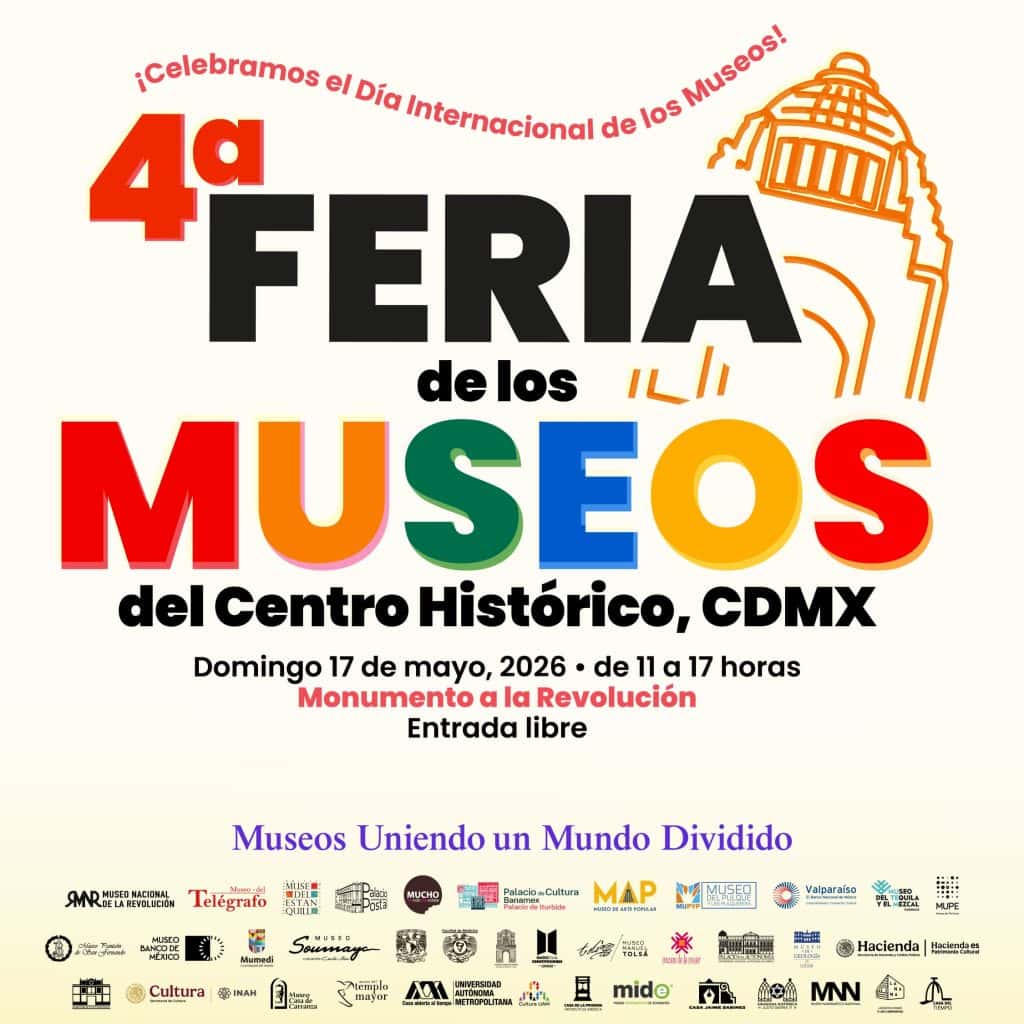 Guía de los Museos del Centro Histórico en el Monumento a la Revolución con actividades gratuitas de la Secretaría de Cultura.