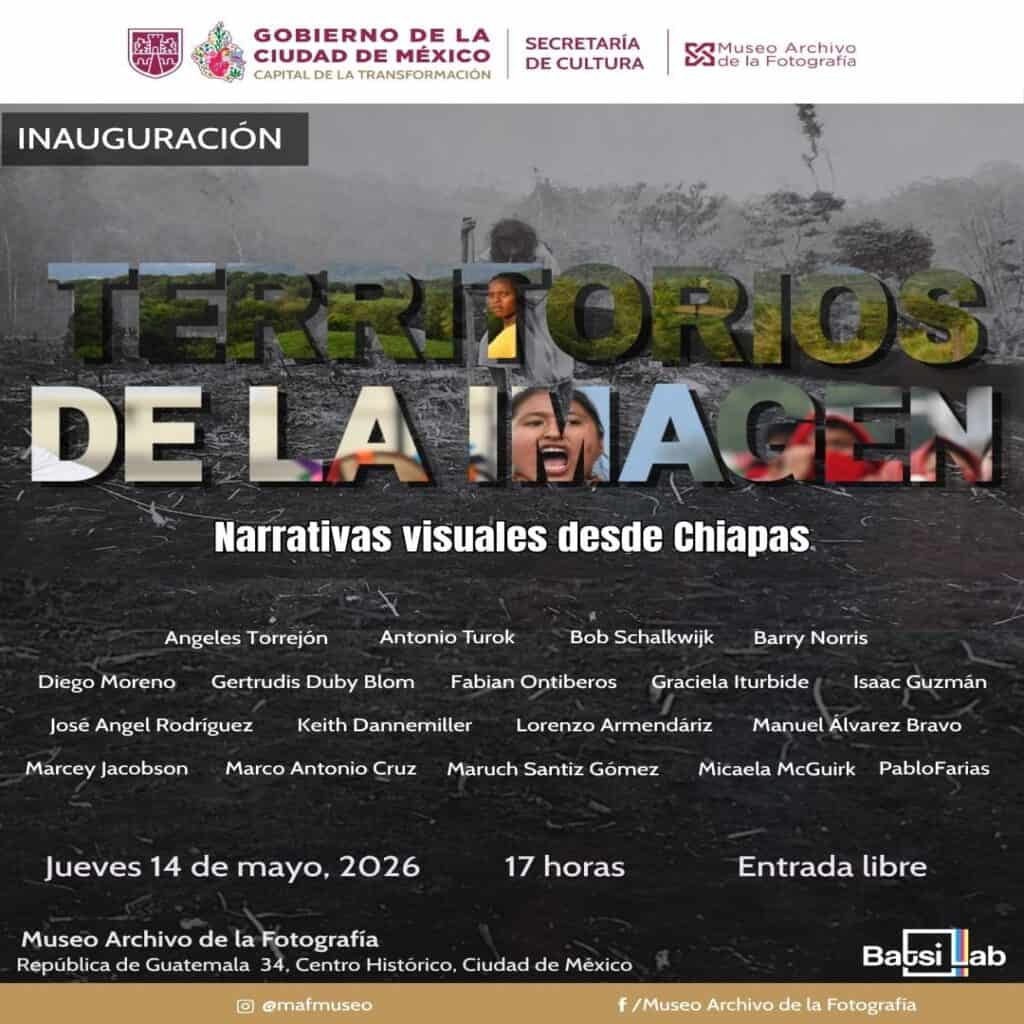 Exposición Territorios de la Imagen en el Museo Archivo de la Fotografía con un enfoque revelador sobre Chiapas.