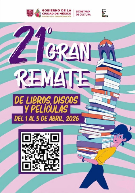 Gran Remate de Libros CDMX 2026 en el Monumento a la Revolución
